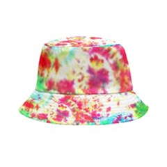 Pattern Decorated Schoolbus Tie Dye Inside Out Bucket Hat by Amaryn4rt