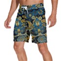 Retro Ethnic Background Pattern Vector Men s Beach Shorts View2