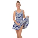 Ceramic-portugal-tiles-wall Inside Out Casual Dress View3