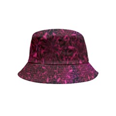 Retro-flower-pattern-design-batik- Bucket Hat (kids) by Amaryn4rt