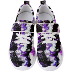 Abstract Canvas-acrylic-digital-design Men s Velcro Strap Shoes by Amaryn4rt