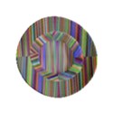 Striped-stripes-abstract-geometric Inside Out Bucket Hat (Kids) View6