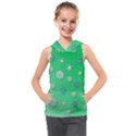 Snowflakes-winter-christmas-overlay Kids  Sleeveless Hoodie View1