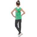 Snowflakes-winter-christmas-overlay Kids  Sleeveless Hoodie View2