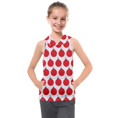 Christmas Baubles Bauble Holidays Kids  Sleeveless Hoodie by Amaryn4rt