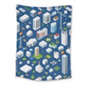 Isometric-seamless-pattern-megapolis Medium Tapestry View1