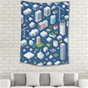 Isometric-seamless-pattern-megapolis Medium Tapestry View2