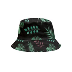 Memphis-seamless-patterns-abstract-jumble-textures Bucket Hat (kids) by Amaryn4rt