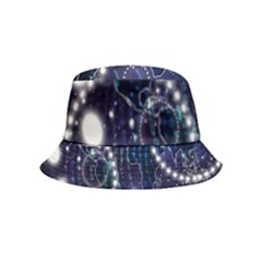 Continents Stars Networks Internet Inside Out Bucket Hat (kids) by Pakjumat