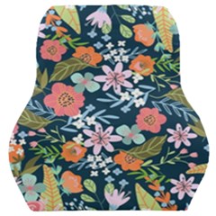 Flowers Flower Flora Nature Floral Background Painting Car Seat Back Cushion  by Pakjumat