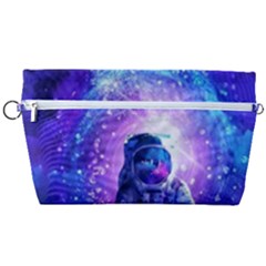 The Cosmonaut Galaxy Art Space Astronaut Handbag Organizer by Pakjumat