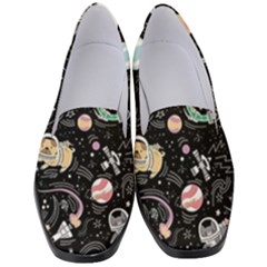 Animals Galaxy Space Women s Classic Loafer Heels by Pakjumat