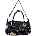 Animals Galaxy Space Removable Strap Handbag View2