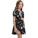 Animals Galaxy Space Kids  Sweet Collar Dress View2