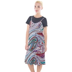 Abstract Background Ornamental Camis Fishtail Dress by Pakjumat