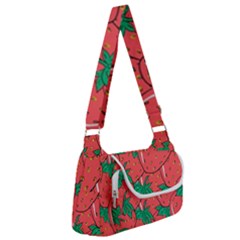 Texture Sweet Strawberry Dessert Food Summer Pattern Multipack Bag by Sarkoni