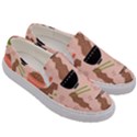 Doodle Yakisoba Seamless Pattern Men s Canvas Slip Ons View3