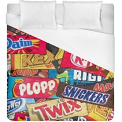 Pop Art Food Cute Patterns Duvet Cover (king Size) by Sarkoni