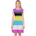 Bigender Flag Copy Capsleeve Midi Dress View1