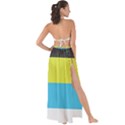 Bigender Flag Copy Maxi Chiffon Tie-Up Sarong View2