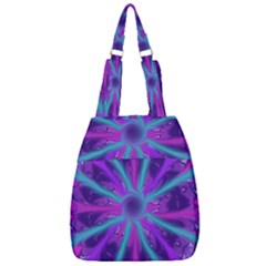 Wallpaper Tie Dye Pattern Center Zip Backpack by Ravend