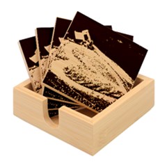 Vineyard Agriculture Farm Autumn Bamboo Coaster Set by Sarkoni