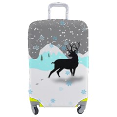 Rocky Mountain High Colorado Luggage Cover (medium) by Amaryn4rt