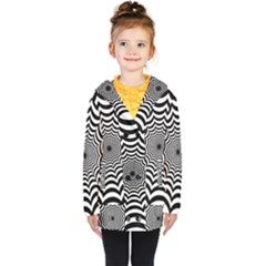 Spider Web Hypnotic Kids  Double Breasted Button Coat by Amaryn4rt