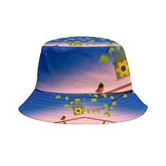 Vector Graphic Illustration Wallpaper Inside Out Bucket Hat by Sarkoni