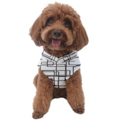 Structure Pattern Network Dog Sweater by Amaryn4rt