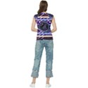 Abstract Sphere Room 3d Design Women s Raglan Cap Sleeve T-Shirt View2