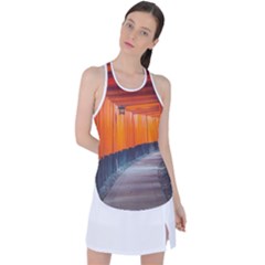 Architecture Art Bright Color Racer Back Mesh Tank Top by Amaryn4rt