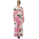 Floral Vintage Flowers Maxi Chiffon Beach Wrap View2