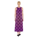 Pattern Texture Geometric Patterns Purple Sleeveless Maxi Dress View2