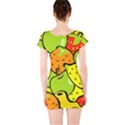 Fruit Food Wallpaper Short Sleeve Bodycon Dress View2