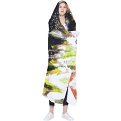 Canvas Acrylic Digital Design Art Wearable Blanket by Amaryn4rt