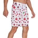 Beetle Animals Red Green Fly Men s Beach Shorts View3