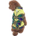 Butterfly Mosaic Yellow Colorful Dog Sweater View2