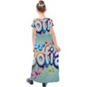 Sofia Kids  Short Sleeve Maxi Dress View2