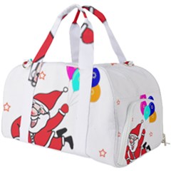 Nicholas Santa Claus Balloons Stars Burner Gym Duffel Bag by Ndabl3x