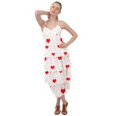 Hearts Romantic Love Valentines Layered Bottom Dress by Ndabl3x