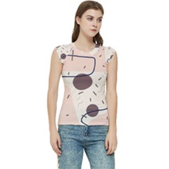 Sky Clouds Stars Starry Cloudy Women s Raglan Cap Sleeve T-shirt by Grandong