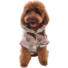 Abstract Flower Leaves Pattern Dog Coat by Grandong