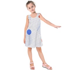 Computer Network Technology Digital Kids  Sleeveless Dress by Grandong