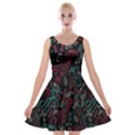 Abstract Pattern Velvet Skater Dress View1