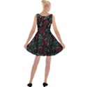 Abstract Pattern Velvet Skater Dress View2