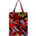 Maze Mazes Fabric Fabrics Color Zipper Classic Tote Bag View1