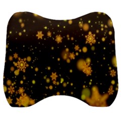 Background Black Blur Colorful Velour Head Support Cushion by Sarkoni