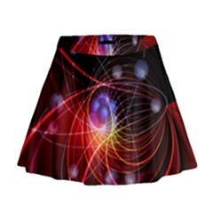 Physics Quantum Physics Particles Mini Flare Skirt by Sarkoni