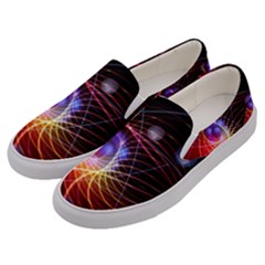 Physics Quantum Physics Particles Men s Canvas Slip Ons by Sarkoni